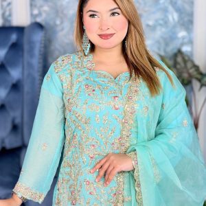 cot aqua blue